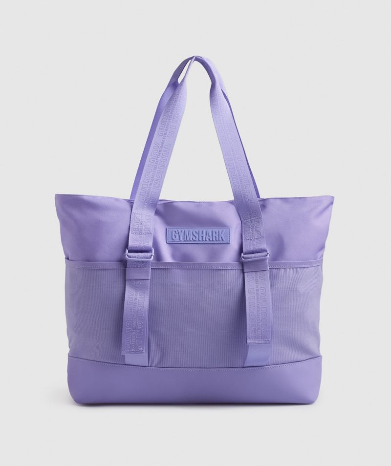 Men's Gymshark Everyday Tote Bags Purple | USA 2697-IOFEB