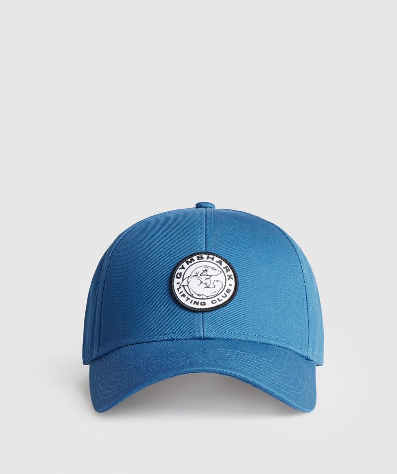 Men's Gymshark Legacy Caps Blue | USA 2850-ZXGMY