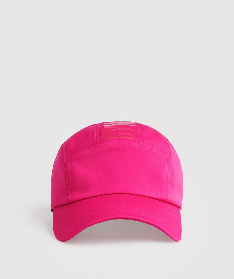 Men's Gymshark Logo 5 Panel Caps Pink | USA 4802-SHWMQ