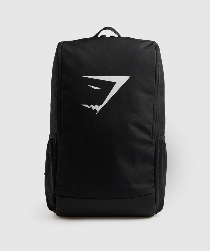 Men's Gymshark Sharkhead Backpack Black | USA 9534-UKSJL