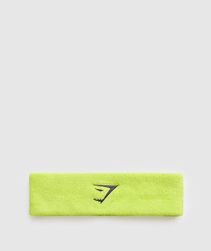 Men's Gymshark Sharkhead Headband Green | USA 1089-MDCTX