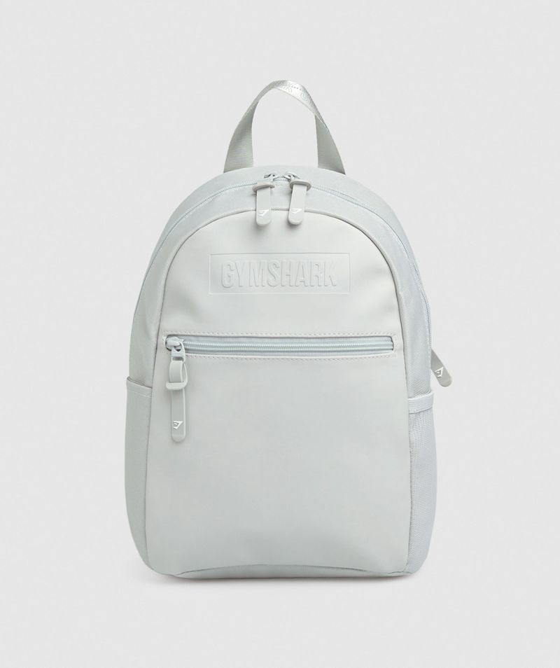 Women's Gymshark Everyday Mini Backpack Light Grey | USA 6503-NMKZA