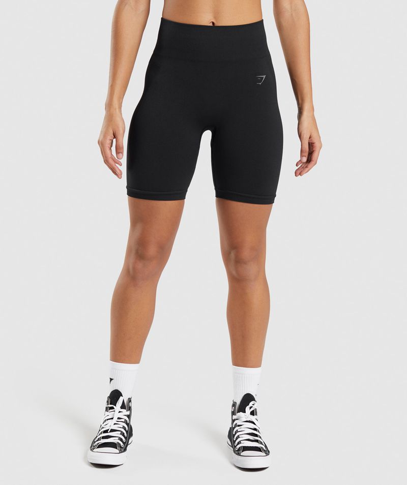 Women's Gymshark Flex Cycling Shorts Black | USA 4306-BDVRW