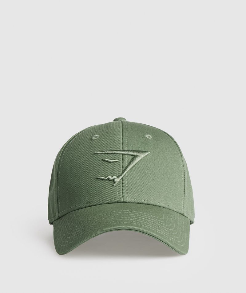 Women's Gymshark Sharkhead Caps Green | USA 6795-RBDPT