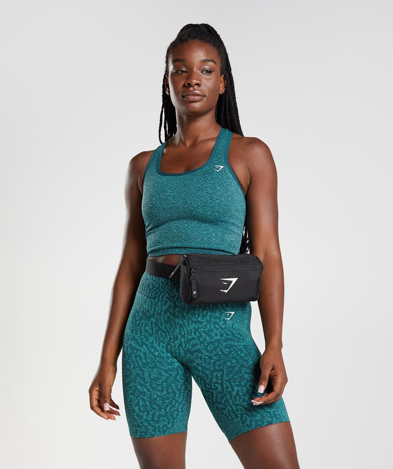 Women's Gymshark Sharkhead Cross Body Bags Black | USA 4075-KYDGP