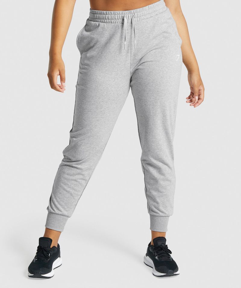 Women's Gymshark Training Joggers Light Grey | USA 9184-EXGBJ