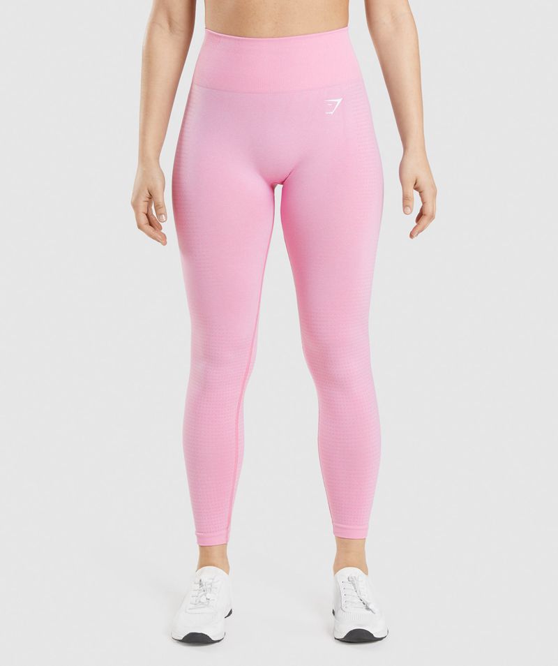 Women's Gymshark Vital Seamless 2.0 Leggings Pink | USA 5796-VWDHE