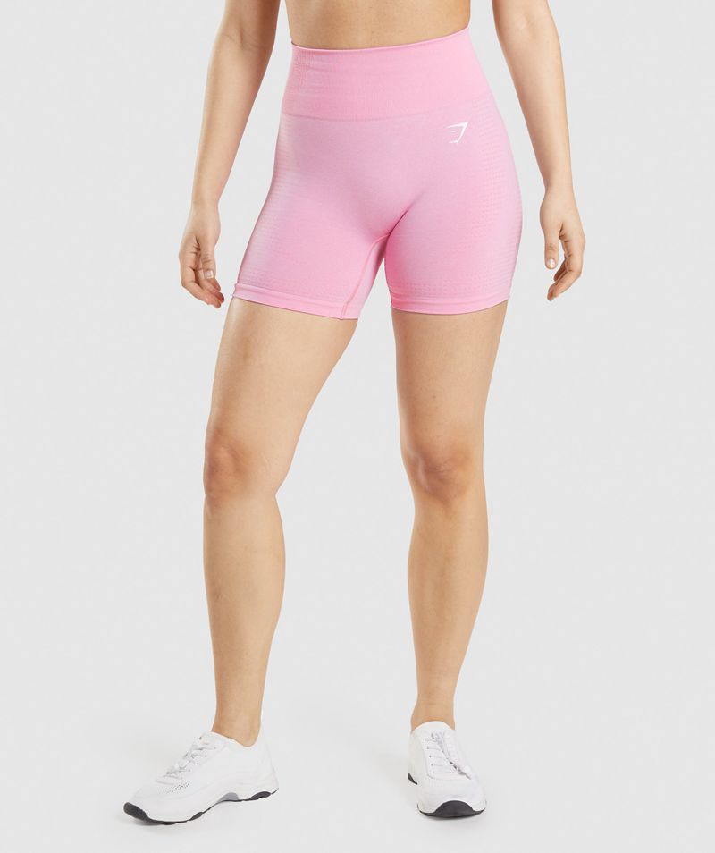 Women's Gymshark Vital Seamless 2.0 Shorts Pink | USA 1968-RSYFB