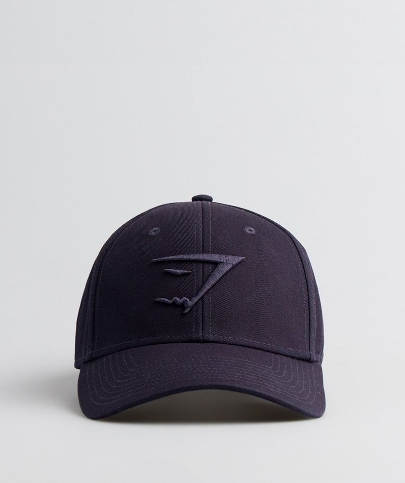 Women's Gymshark Whitney Baseball Caps Navy | USA 1432-GOAEK