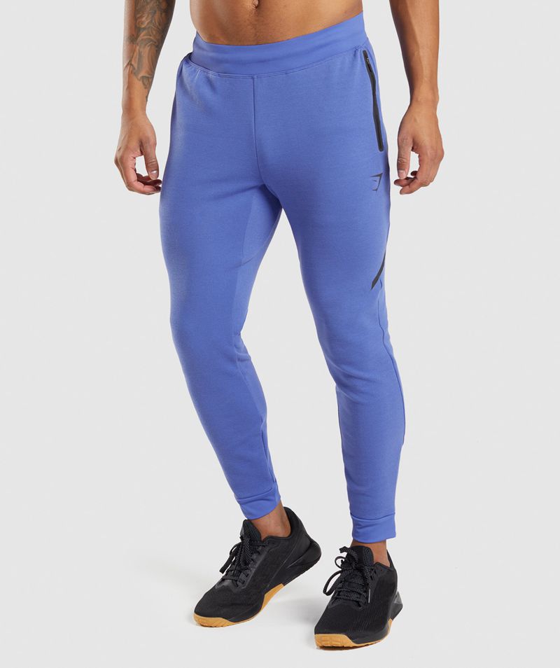 Men\'s Gymshark Apex Technical Joggers Blue | USA  1549-PCIBX