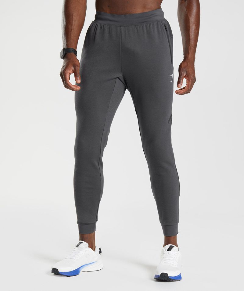 Men\'s Gymshark Apex Technical Joggers Grey | USA  8734-JSOZN