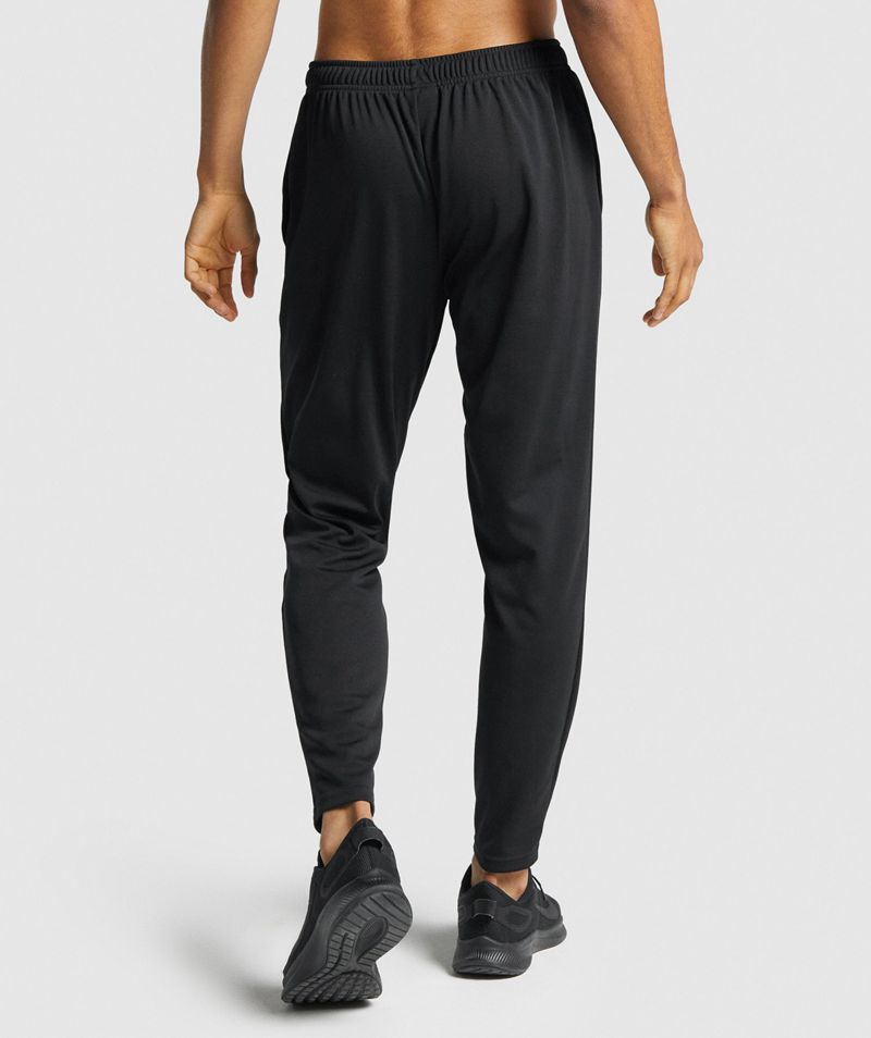 Men's Gymshark Arrival Knit Joggers Black | USA  0987-ZMNHT