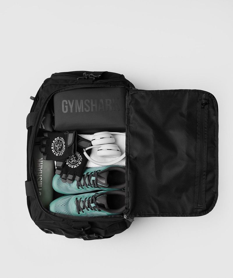 Men's Gymshark Bold Holdall Bags Black | USA  2967-OFTJC