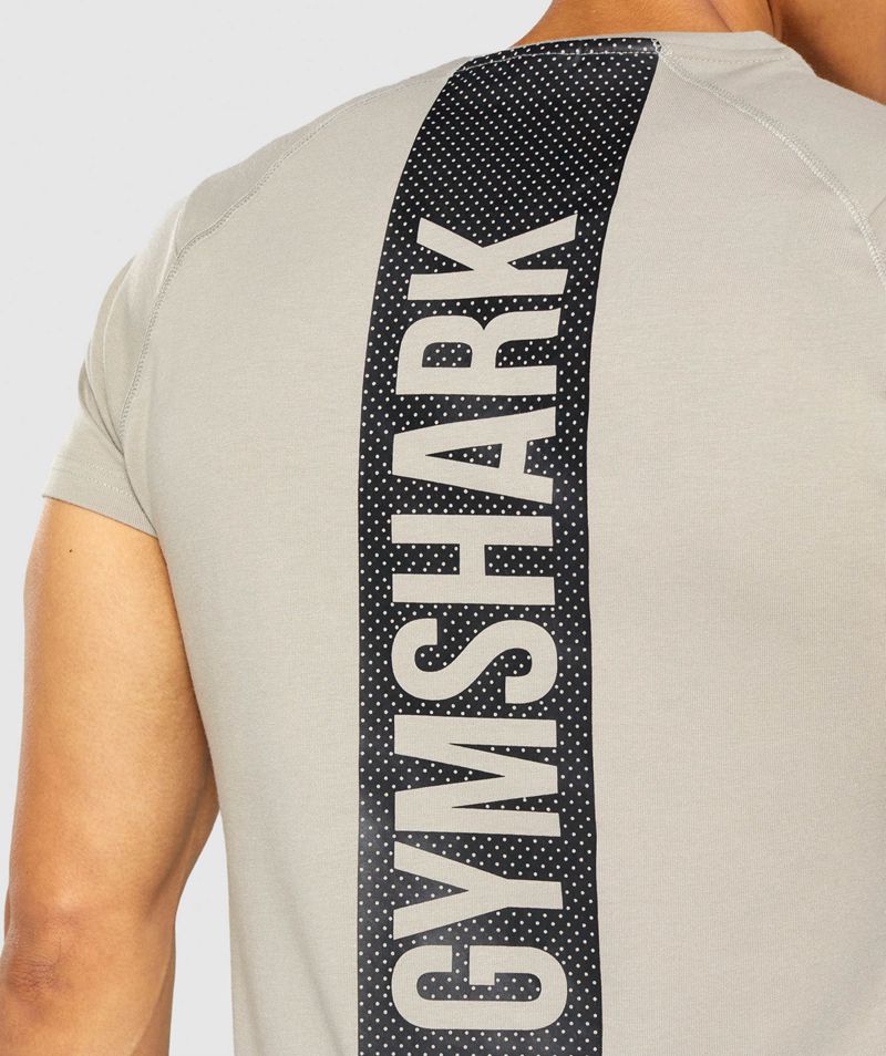 Men's Gymshark Bold T-Shirts Grey | USA  1048-LZXFW