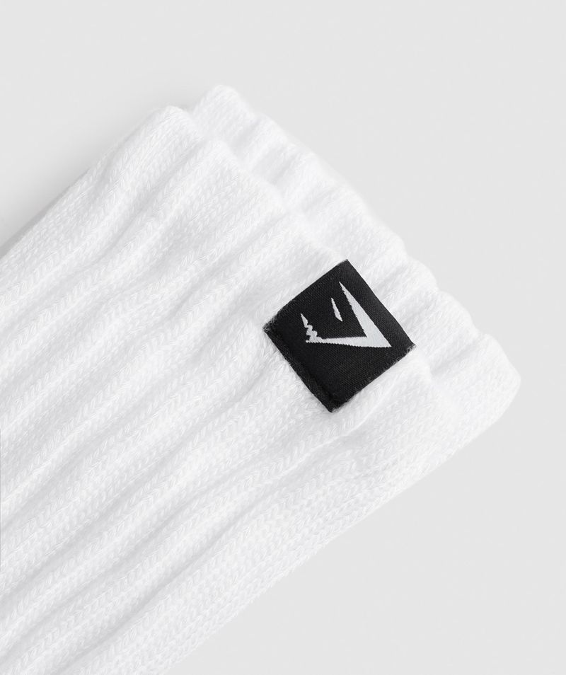 Men's Gymshark Comfy Rest Day Socks White | USA  4609-YNWIC