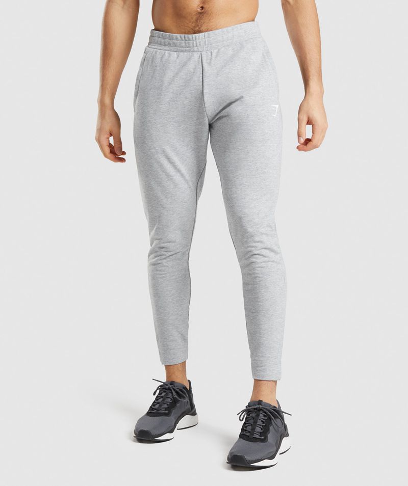 Men\'s Gymshark Critical 2.0 Joggers Light Grey | USA  3172-WYHFS