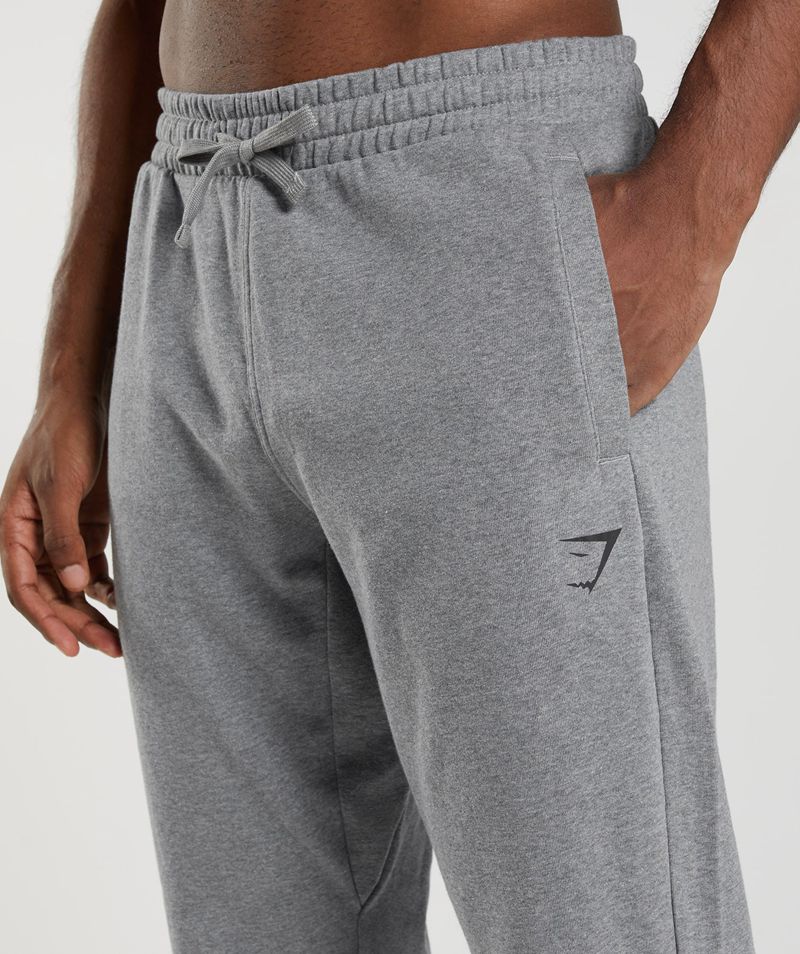 Men's Gymshark Essential Oversized Joggers Grey | USA  7398-RCPWU