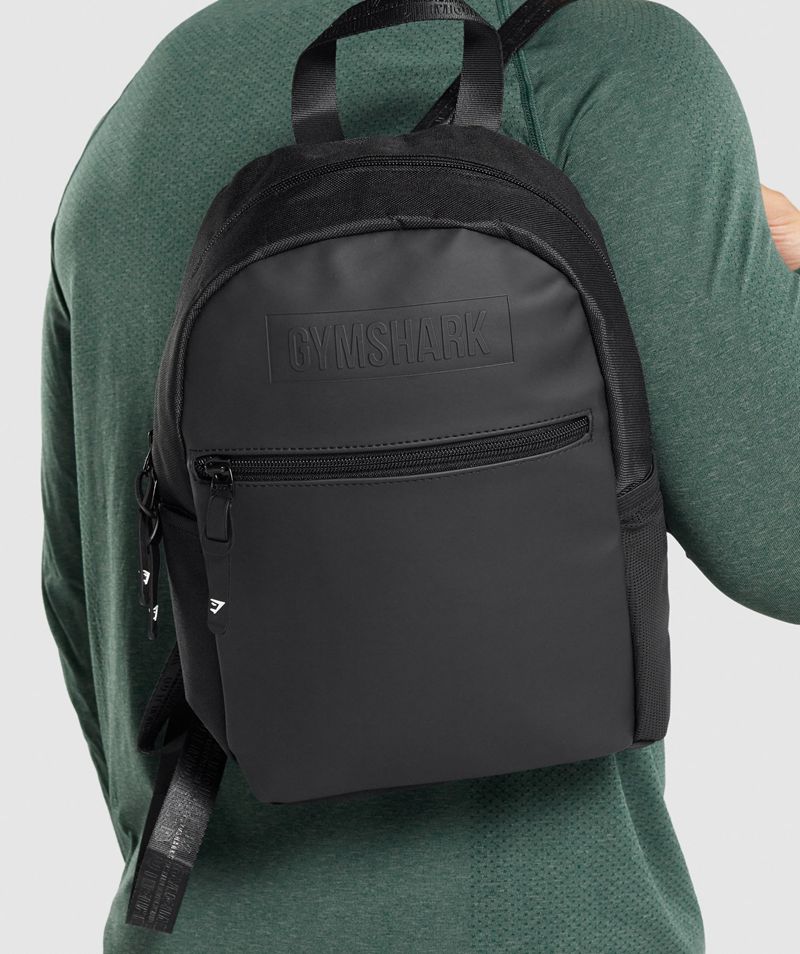 Men's Gymshark Everyday Mini Backpack Black | USA  6759-YLCQU