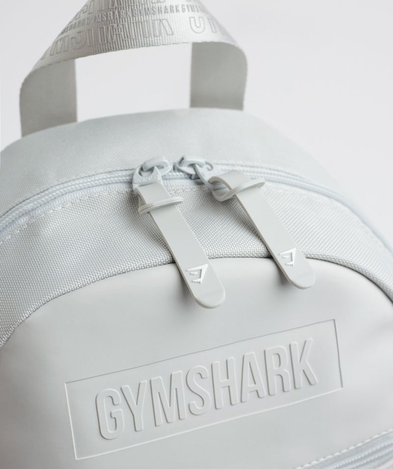 Men's Gymshark Everyday Mini Backpack Light Grey | USA  5713-ZKVBM