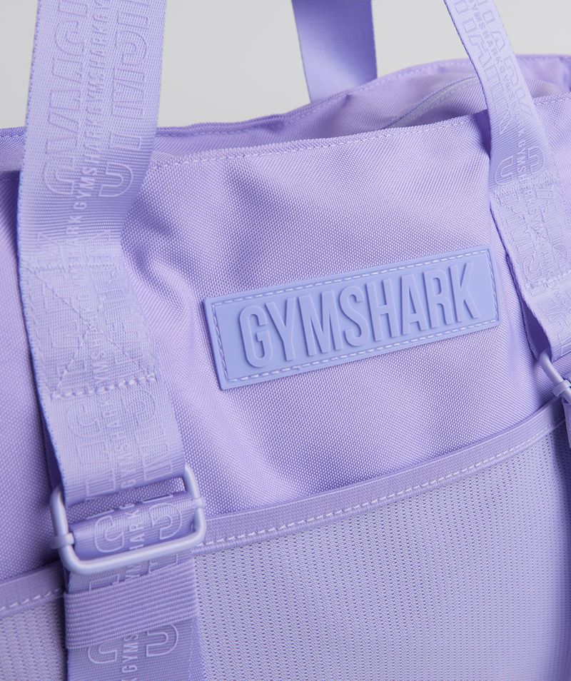 Men's Gymshark Everyday Tote Bags Purple | USA  2697-IOFEB