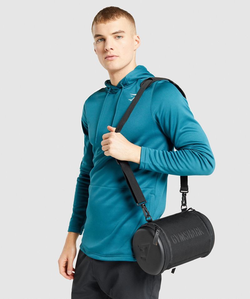 Men's Gymshark Lc Bags Black | USA  1247-HRILJ