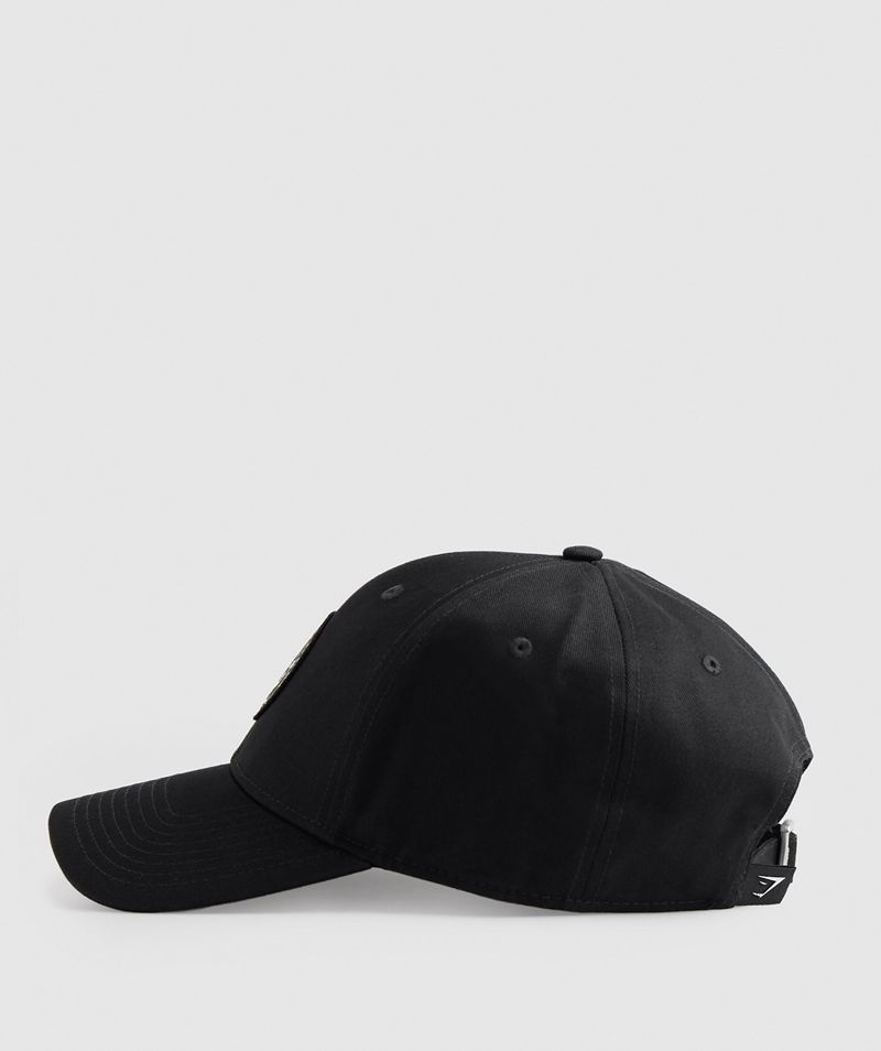 Men's Gymshark Legacy Caps Black | USA  4309-ULHYD