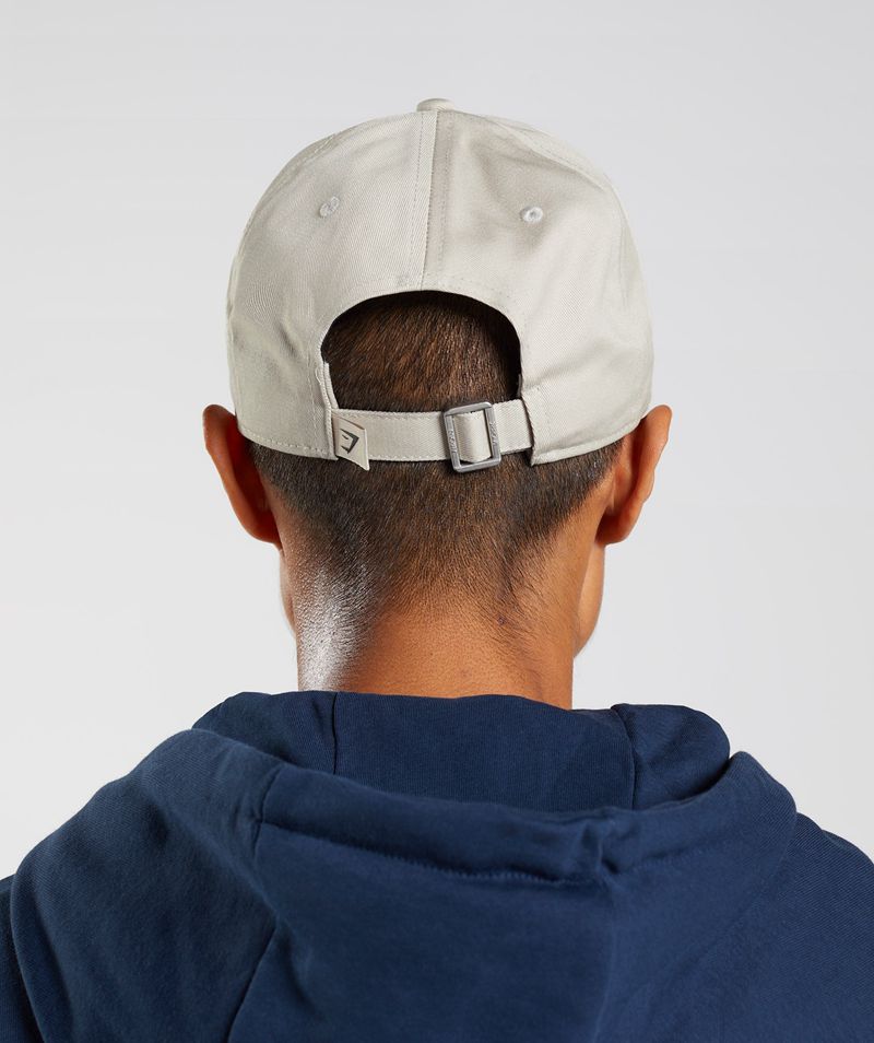 Men's Gymshark Legacy Caps Grey | USA  2317-IRWHE