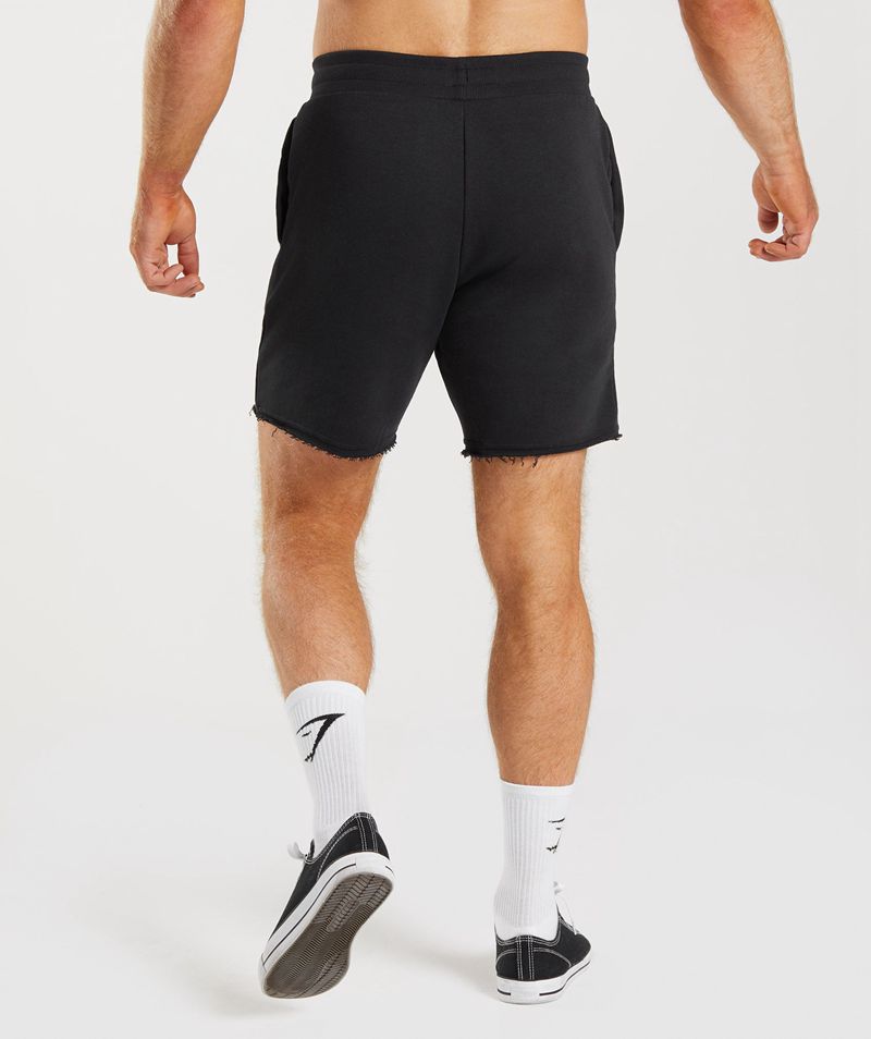 Men's Gymshark Legacy Shorts Black | USA  6870-ENIPR