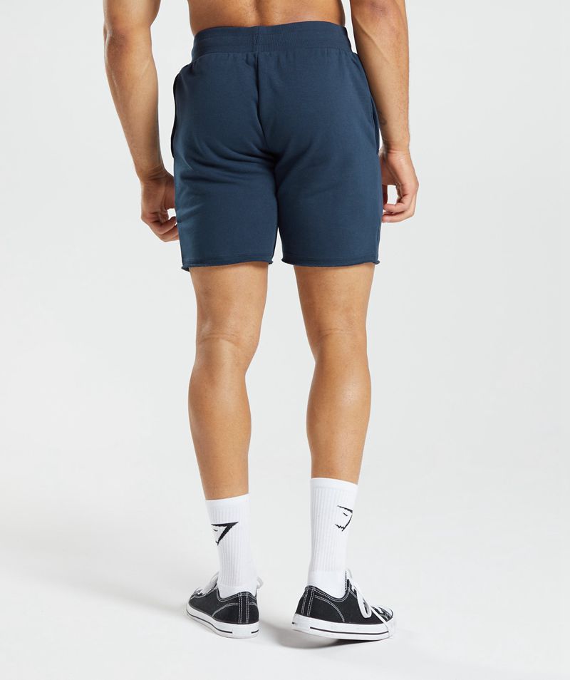 Men's Gymshark Legacy Shorts Navy | USA  5703-AVHOK