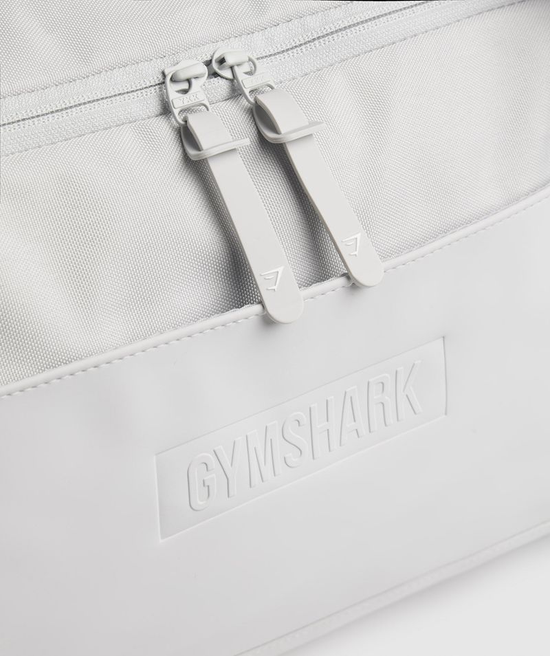 Men's Gymshark Medium Everyday Holdall Bags Light Grey | USA  0871-YDAVT