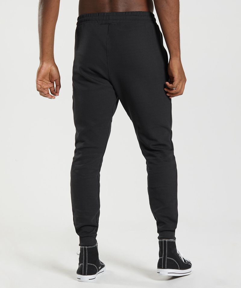 Men's Gymshark React Joggers Black | USA  7524-CKNXE