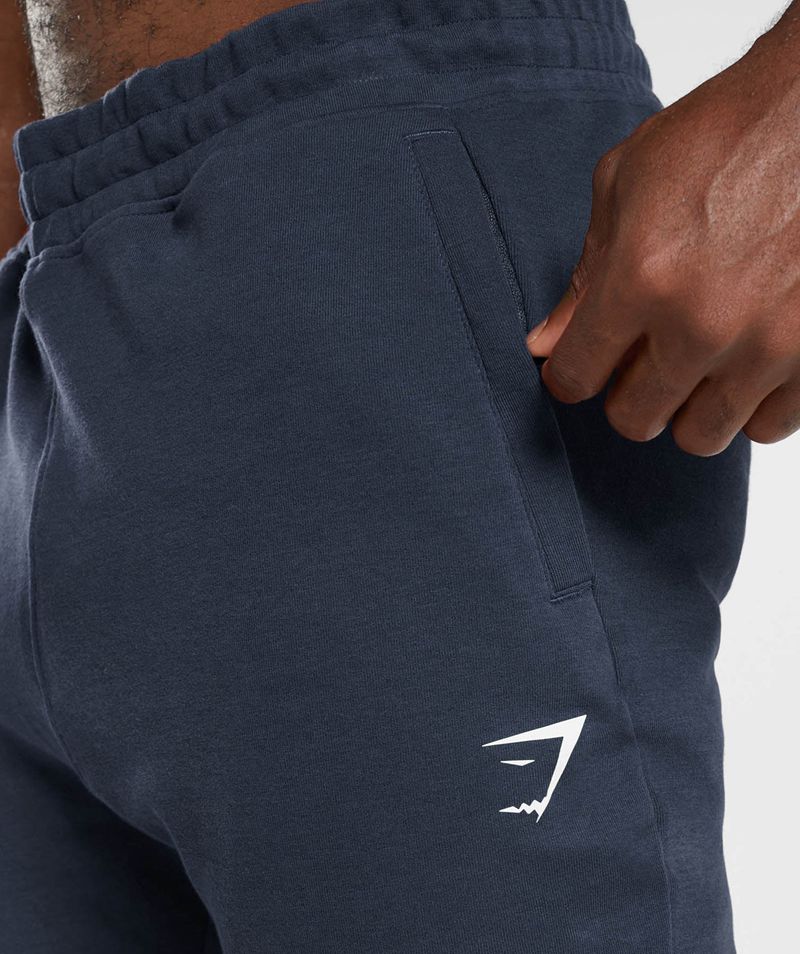 Men's Gymshark React Joggers Navy | USA  0481-LSQBP