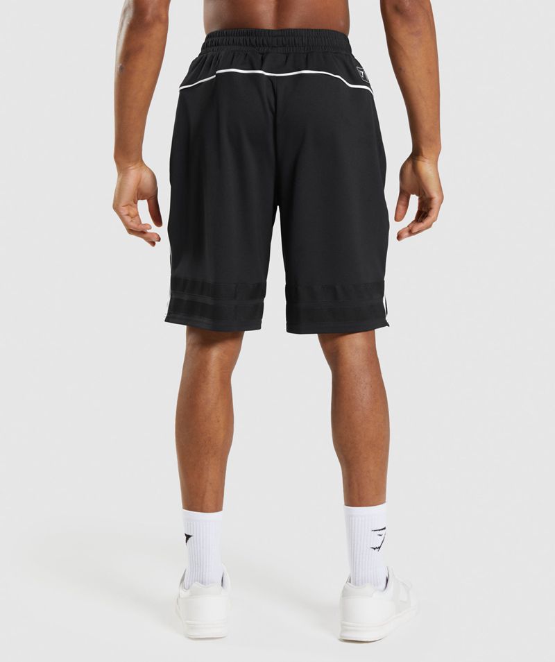 Men's Gymshark Recess Basketball Shorts Black | USA  9235-QXSCU