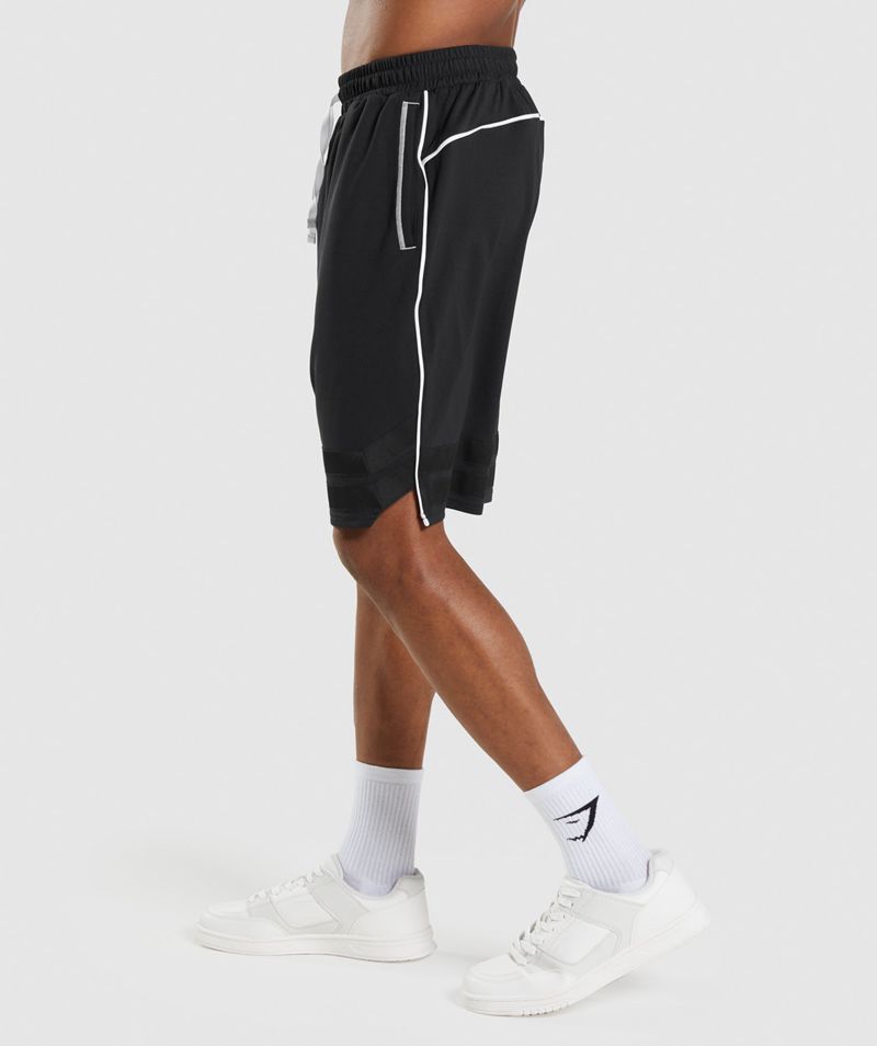 Men's Gymshark Recess Basketball Shorts Black | USA  9235-QXSCU