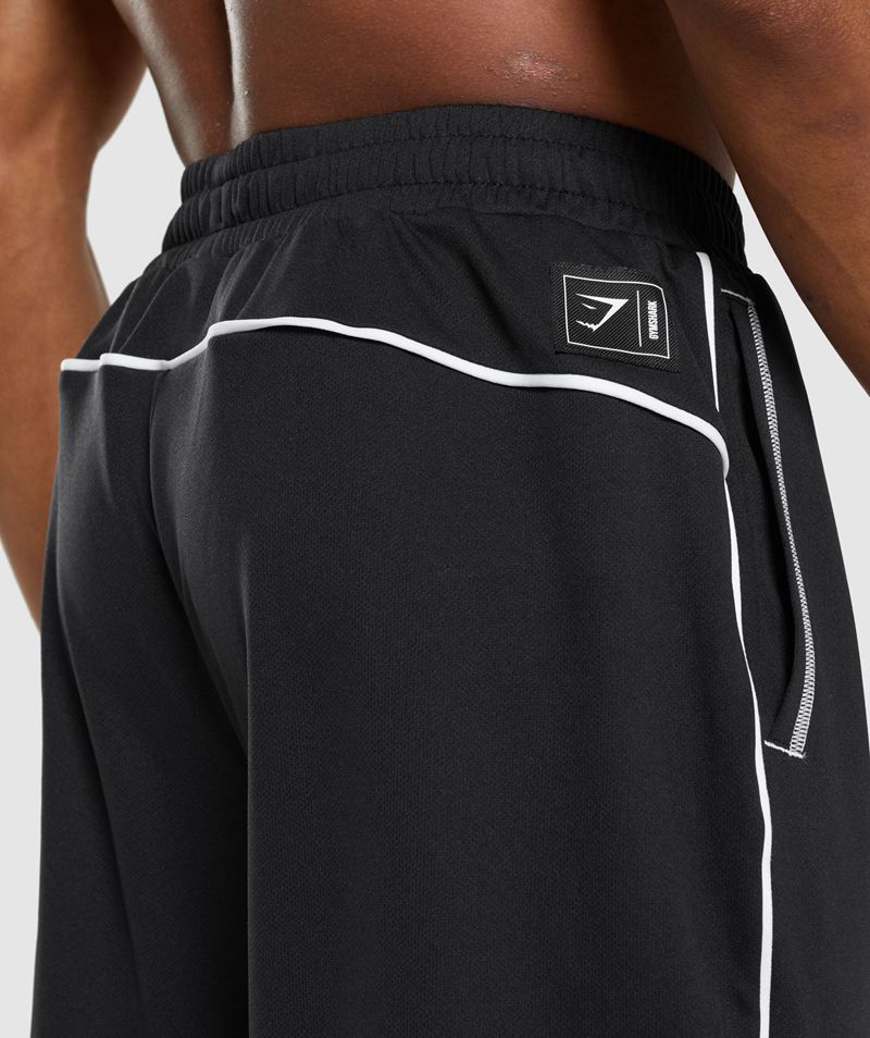 Men's Gymshark Recess Basketball Shorts Black | USA  9235-QXSCU