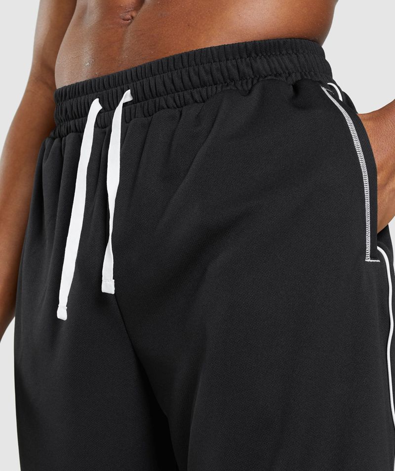 Men's Gymshark Recess Basketball Shorts Black | USA  9235-QXSCU