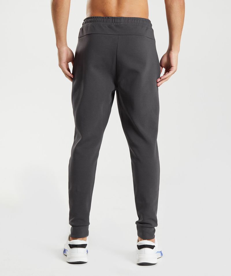 Men's Gymshark Rest Day Knit Joggers Grey | USA  7683-SYILU