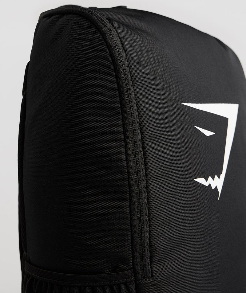 Men's Gymshark Sharkhead Backpack Black | USA  9534-UKSJL