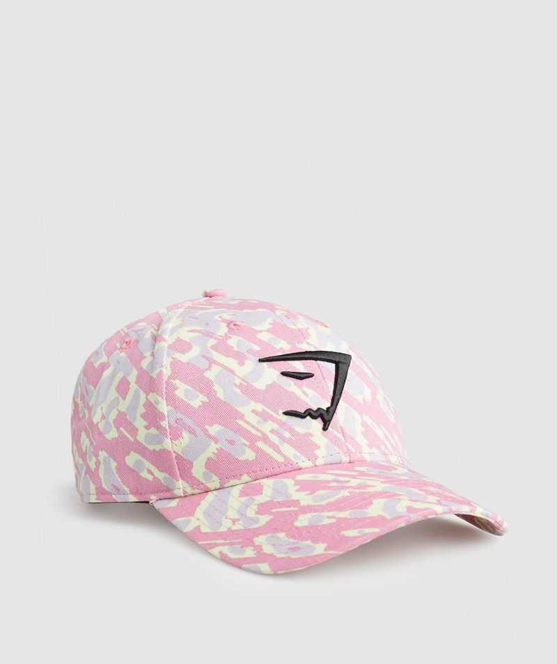 Men's Gymshark Sharkhead Caps Pink | USA  0612-BQDOL