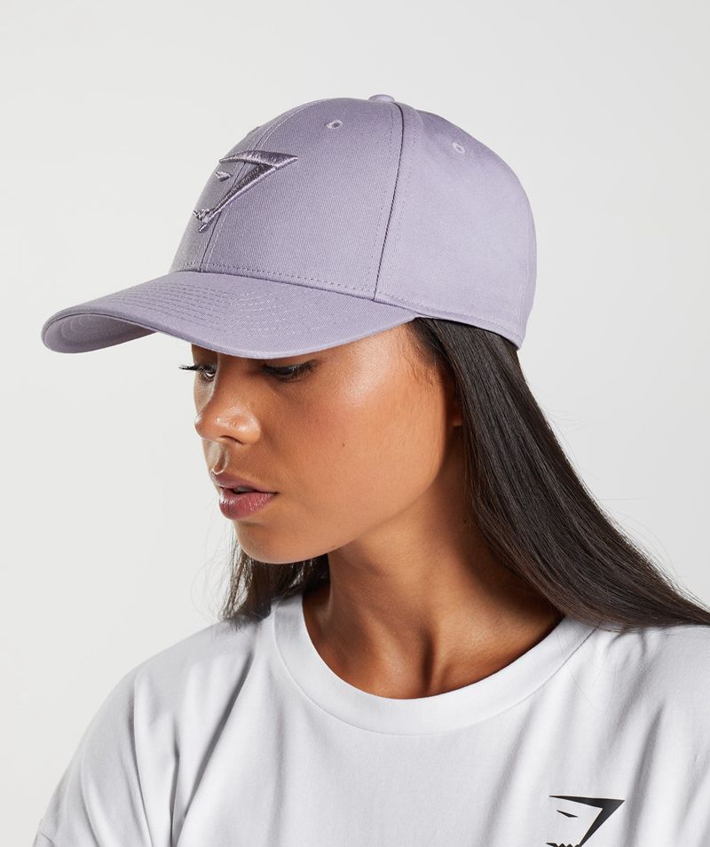 Men's Gymshark Sharkhead Caps Purple | USA  7935-FNEGH