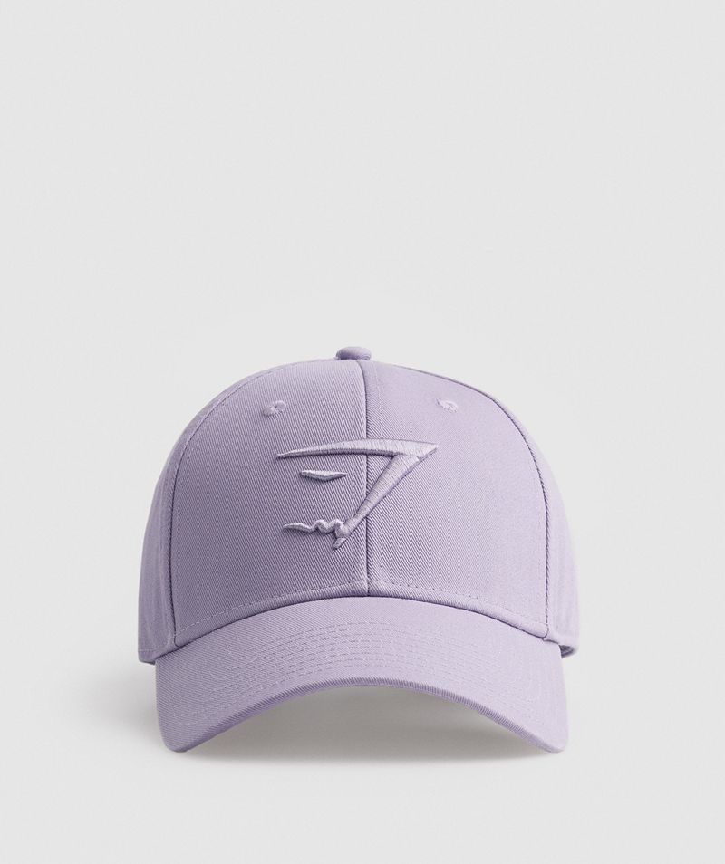 Men\'s Gymshark Sharkhead Caps Purple | USA  7935-FNEGH