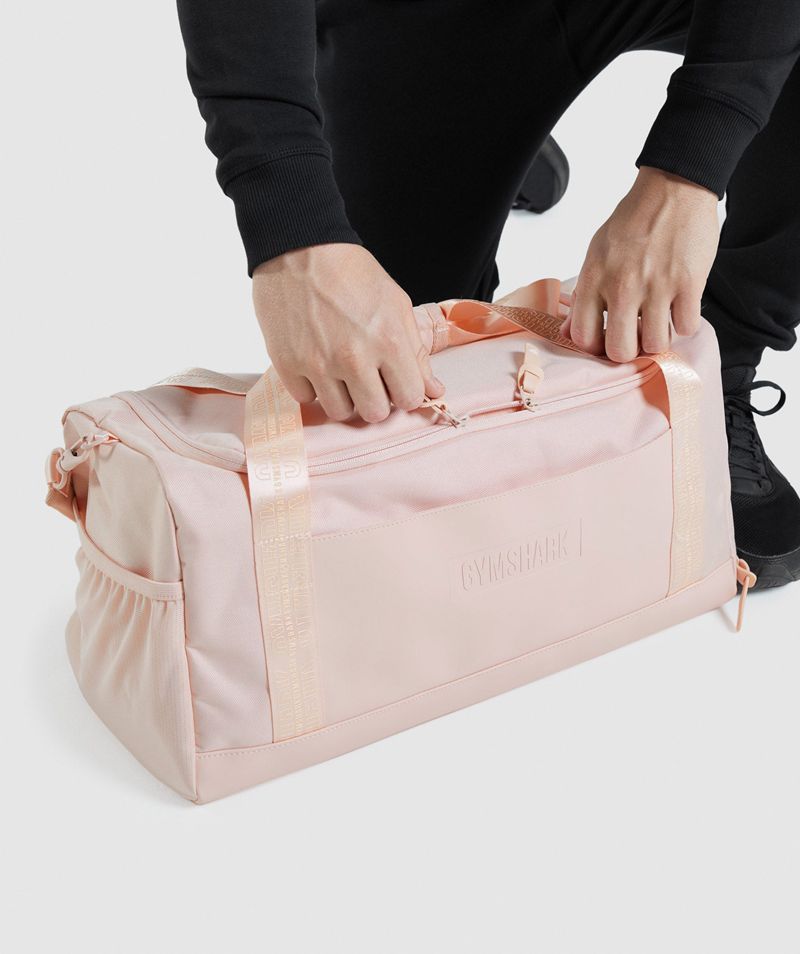 Men's Gymshark Small Everyday Gym Bags Pink | USA  0745-PBKTR