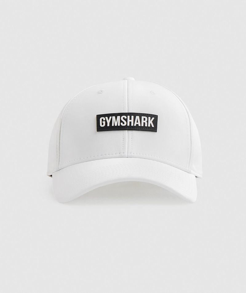 Men's Gymshark Snapback Hats White | USA  2654-HMKAG