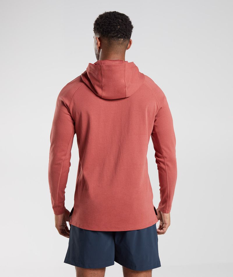 Men's Gymshark Studio Hoodie Rose | USA  9247-TPDCM