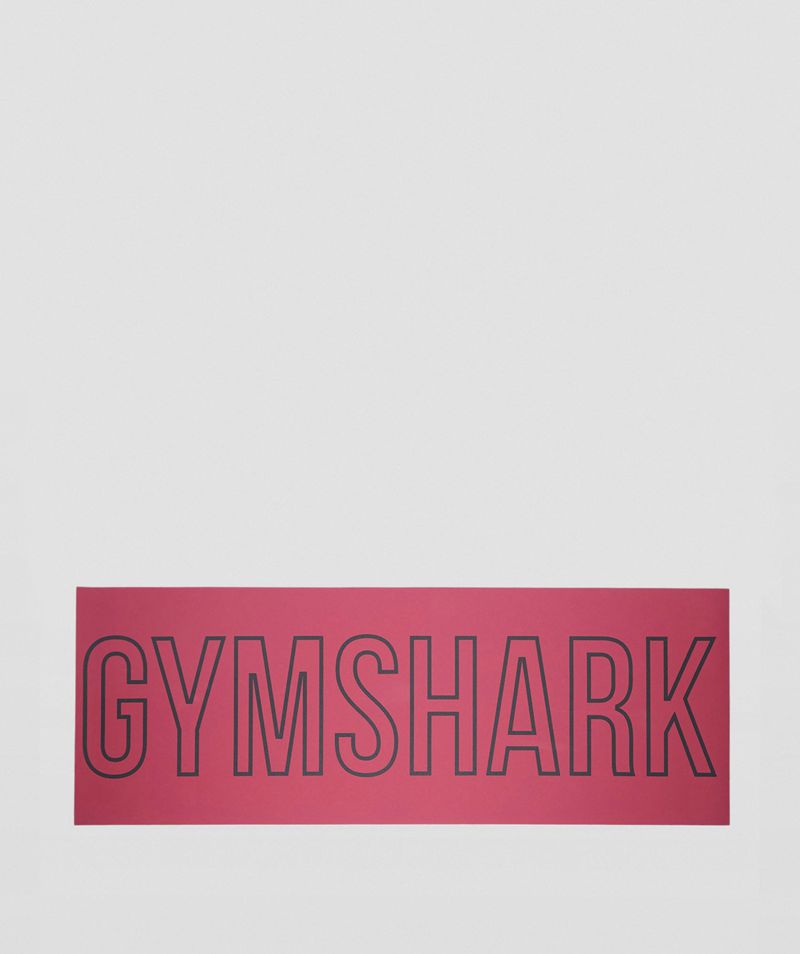 Men\'s Gymshark Studio Yoga Mats Pink | USA  4879-JSMFK