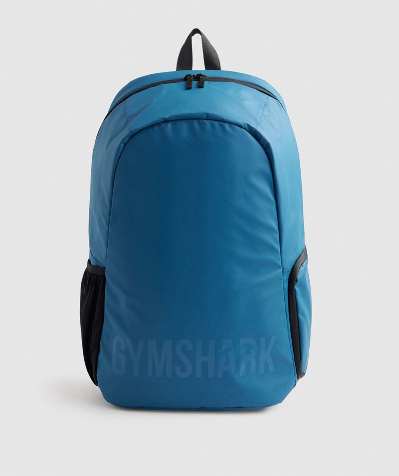 Men\'s Gymshark X-Series 0.1 Backpack Blue | USA  6381-NXJYA