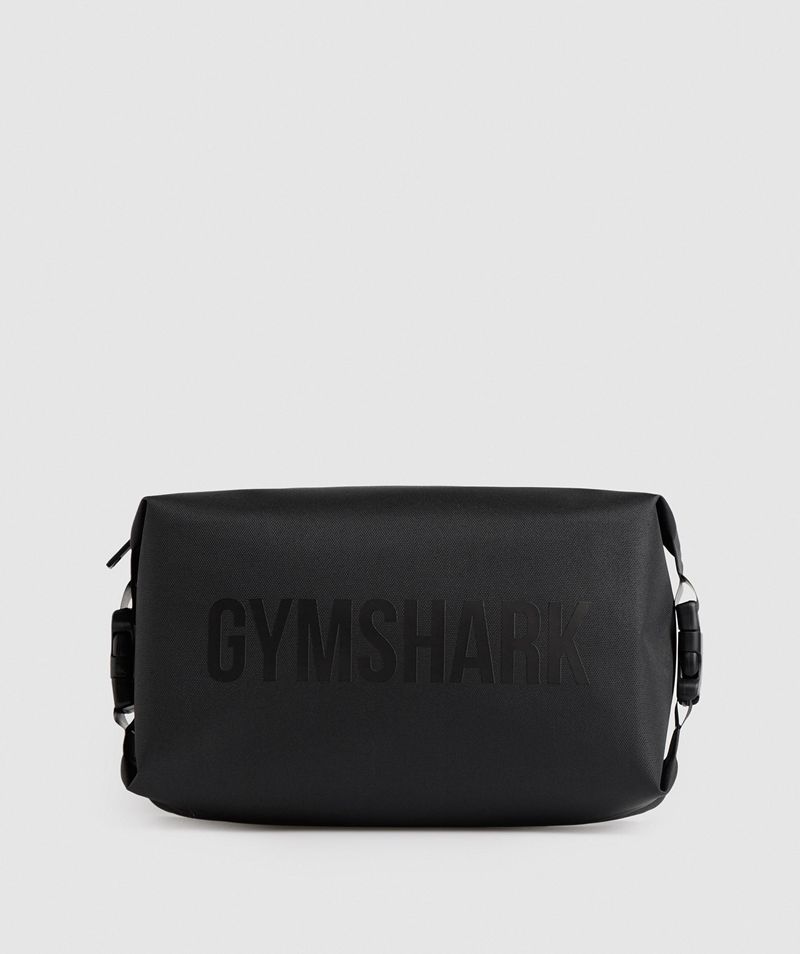 Men\'s Gymshark X-Series Wash Bags Black | USA  8675-IHLKW