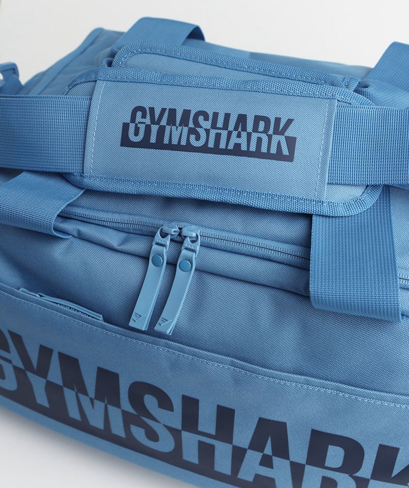 Women's Gymshark Bold Gym Bags Blue | USA  4062-NMJXA