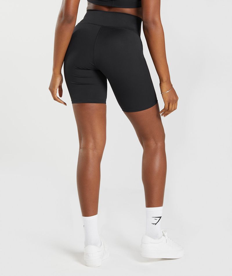 Women's Gymshark Elevate Cycling Shorts Black | USA  1589-BLNUH