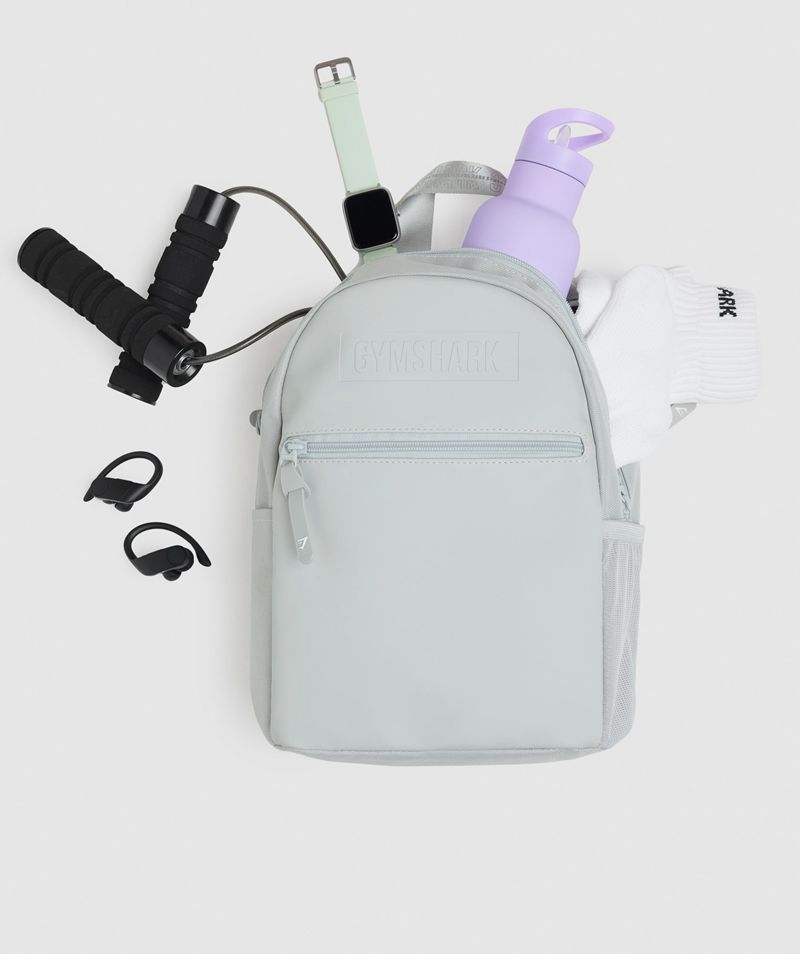 Women's Gymshark Everyday Mini Backpack Light Grey | USA  6503-NMKZA